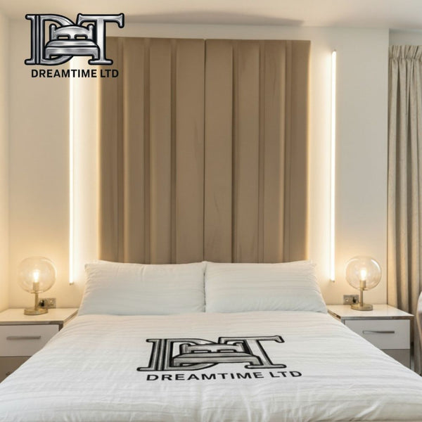 Belgravia Bed Frame | Luxury Long Headboard Bed Frame | Dreamtime Ltd UK