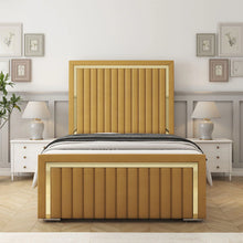 Luxury Boston Gold Bed Frame – Elegant Gold Finish, Stylish & Durable Bedroom Furniture
