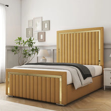 Luxury Boston Gold Bed Frame – Elegant Gold Finish, Stylish & Durable Bedroom Furniture