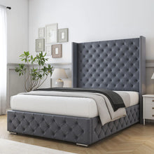 Elegant Emily Sleigh Bed Frame – Classic Curved Sleigh Design with Premium Upholstery & Strong Wooden Base