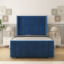 Kensington Luxury Bed Frame – Elegant Lined Headboard, Stylish & Durable Bedroom Furniture