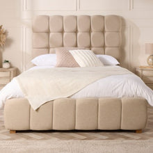 Luxury Amberleigh Deep Cushioned Bed Frame – Elegant & Plush Bedroom Furniture