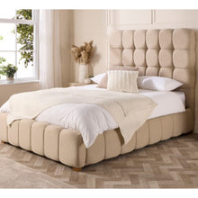 Luxury Amberleigh Deep Cushioned Bed Frame – Elegant & Plush Bedroom Furniture