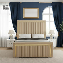Luxury Boston Gold Bed Frame – Elegant Gold Finish, Stylish & Durable Bedroom Furniture