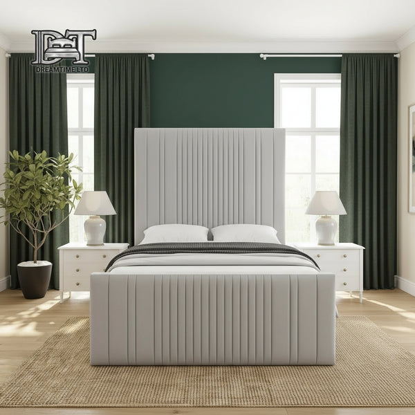 Luxury Linear Bed Frame – Modern Elegant Design, Stylish & Durable Bedroom Furniture