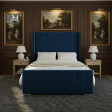 Kensington Luxury Bed Frame – Elegant Lined Headboard, Stylish & Durable Bedroom Furniture