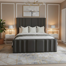 Belgravia Luxe Bed Frame | Luxury Bed Frame with Long Headboard | Dreamtime Ltd UK