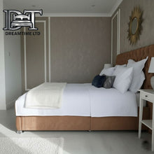 Oxford Bed Frame | Luxury Chesterfield Bed frame with buttoned Headboard