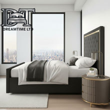 Luxury Marry Gold Bed Frame – Elegant Gold Finish, Sturdy & Stylish Bedroom Furniture